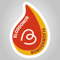 Blod og plasma donormærke